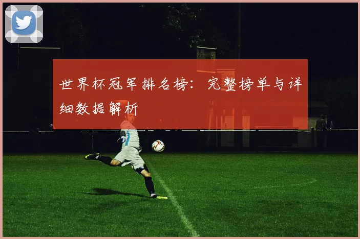 世界杯冠军排名榜：完整榜单与详细数据解析